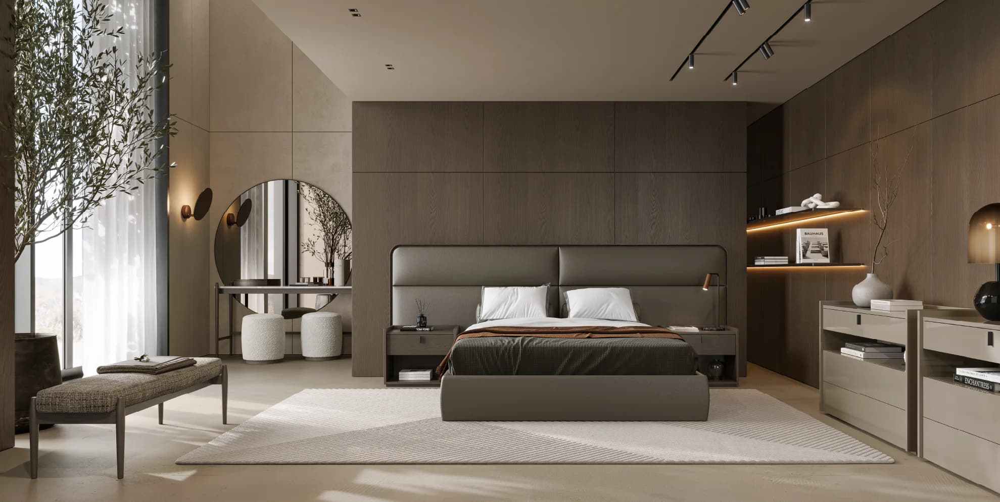 Espace de vie élégant avec mobilier Meublena