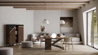 Elegant dining room furniture collection