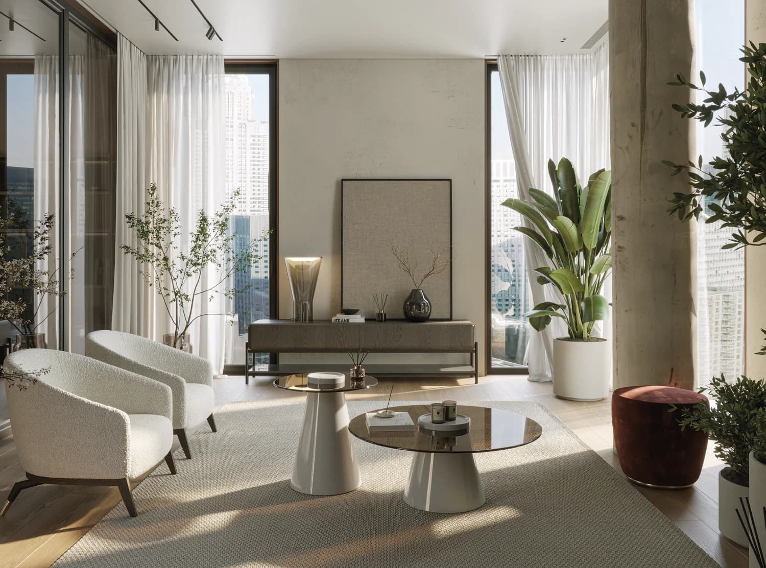 Conseiller en décoration avec client dans notre showroom
